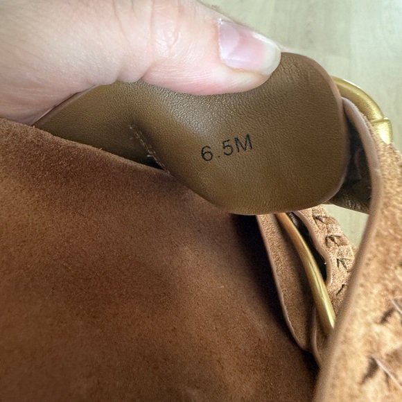 Veronica Beard Paige Buckle Sandal Sz 6.5 - Picture 9 of 14